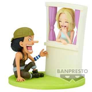 One Piece Usopp & Kaya Log Stories PVC Statue 7 cm