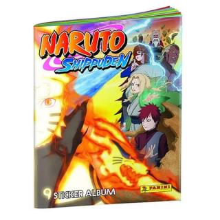 Panini Naruto Shippuden Sticker Collection Album na samolepky (nemecky)