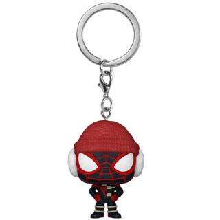 Pocket POP! Marvel Spider-Man Miles Morales (Winter Suit) Kľúčenka