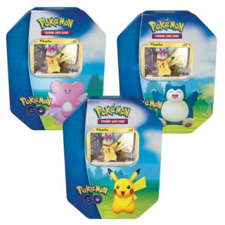 Pokémon TCG: Pokémon GO Tin (Pikachu, Snorlax, Blissey)