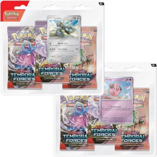 Pokémon TCG: Scarlet & Violet 5 Temporal Forces 3-Pack Blister Booster Pack