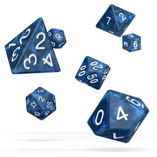 Sada kociek na RPG: Oakie Doakie Dice RPG Set Marble - Blue (7 ks)