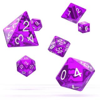 Sada kociek na RPG: Oakie Doakie Dice RPG Set Translucent - Purple (7 ks)