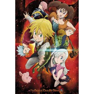 Seven Deadly Sins Characters (91,5 x 61 cm)