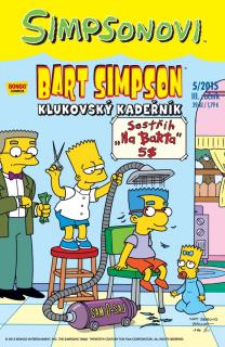 Simpsonovi: Bart Simpson 05/2015 - Klukovský kadeřník