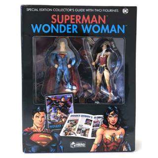 Superman and Wonder Woman Plus Collectibles