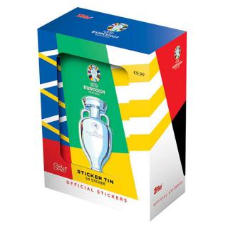 Topps Euro 2024 Samolepky Mini Tin (takzvané mydielka)