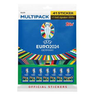 Topps Euro 2024 Samolepky Multipack