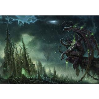 World of Warcraft Illidan Stormrage Poster 91,5 x 61 cm