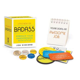 You Are a Badass Talking Button (Miniature Editions)
