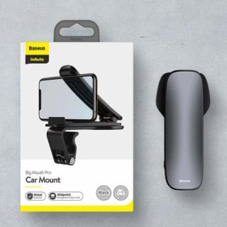 Baseus Car Mount Big Mouth Pro series holder (4,7 - 6,5 inch) čierna (SUDZ-A01)