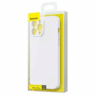 Baseus iPhone 13 Pro case Liquid Silica Gel Protective biela (ARYT000402)
