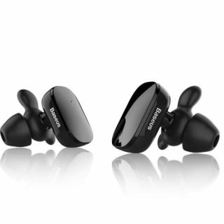 Baseus slúchadlá Bluetooth Encok W02 TWS Truly bezdrôtový headset čierna (NGW02-01)