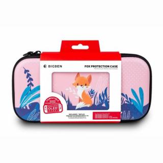 NACON Fox Protection Case for Nitendo Switch, Pink/ Blue