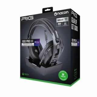 NACON RIG 800 PRO HX bezdrôtový Gaming Headset with USB Charging Stand for Xbox Series X/S, čierna EU