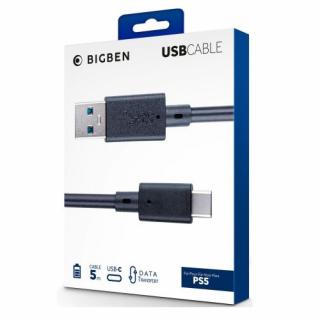 NACON USB Type-C cable for Playstation 5 (5m), čierna EU