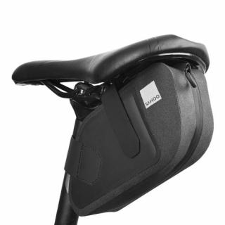SAHOO Bicycle Bag Road Bicycle Rear Frame Saddle Bag, vodeodolné, 0.8L, čierna