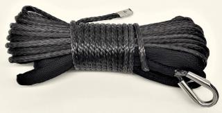 Syntetické lano na navijak 15m 5mm Čierne