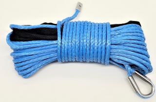 Syntetické lano na navijak 15m 5mm Modré