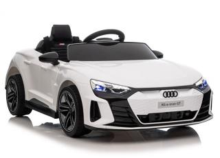 Detské elektrické autíčko megacar Audi E-Tron GT QLS-6888, 4x45W, 12V 7Ah, biele