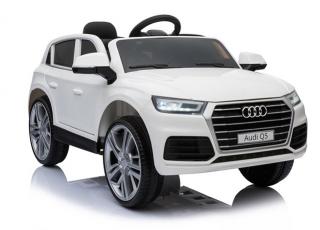 Detské elektrické autíčko Megacar Audi Q5, 2x45W, 12V 7Ah, biele