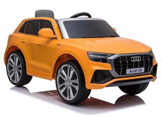 Detské elektrické autíčko Megacar Audi Q8 JJ2066, 2x45W, 1x12V 4,5Ah, žlté lakované