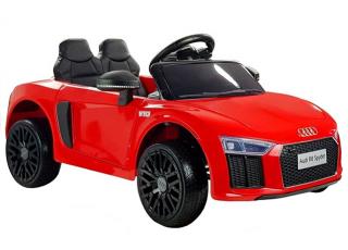 Detské elektrické autíčko Megacar Audi R8 EVA, 2 x 35 W, 2x 6V, 4.5Ah, červené (detské elektrické autíčko )