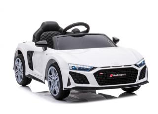 Detské elektrické autíčko Megacar Audi R8 Lift A300, 2x45W, 12V 4,5Ah, biele