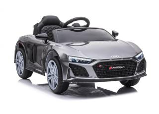 Detské elektrické autíčko Megacar Audi R8 Lift A300, 2x45W, 12V 4,5Ah, strieborné