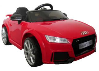 Detské elektrické autíčko MEGACAR AUDI TT RS, 2 x 35W, 12V, červené (detské elektrické autíčko )