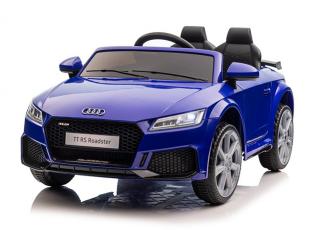 Detské elektrické autíčko Megacar Audi TT RS, 2x45W, 1x12V 7Ah, tmavomodré