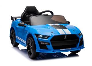 Detské elektrické autíčko Megacar Ford Mustang GT500 Shelby, 2x35W,12V 7Ah, modré