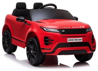 Detské elektrické autíčko Megacar Range Rover Evoque, 2x45W, 12V 4,5Ah, červené