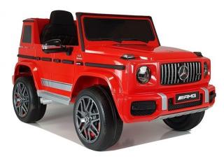 Detské elektrické autíčko SUV Megacar Mercedes G63, 2x45W, 12V 7Ah, červené