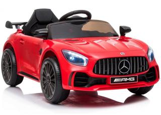 Detské športové elektrické autíčko Megacar Mercedes AMG GT R, 2 x 45 W, 1 x 12V 4,5Ah, červené