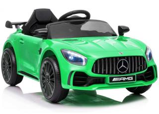 Detské športové elektrické autíčko Megacar Mercedes AMG GT R, 2 x 45 W, 1 x 12V 4,5Ah, zelené