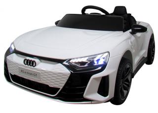 Megacar Audi E-Tron GT,  2x35W, 1x12V 4,5Ah, biele