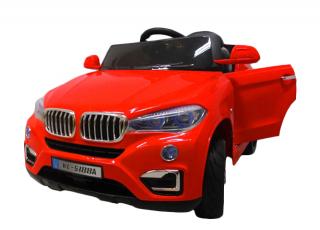 Megacar BM12, 2 x 25 W, 12V, červené (detské elektrické autíčko )