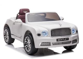 Megacar detské elektrické autíčko Bentley Mulsanne , 2x45W, 1x12V 7Ah, biele