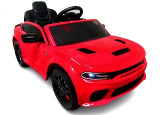 Megacar Detské elektrické autíčko DODGE SRT, 2x45W, 12V 4,5Ah, červené