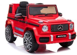 Megacar detské elektrické autíčko Mercedes G63 AMG, 2x45W, 12V 4,5Ah, červené