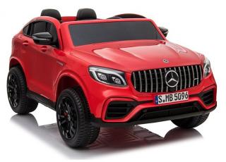 Megacar Mercedes GLC 63S, dvojmiestne,  4x45W, 12V 10Ah, červené