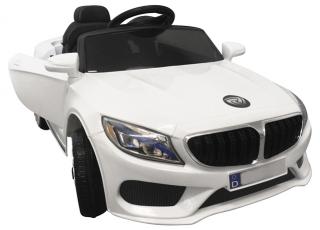 Megacar MM5, 2 x 25 W, 12V, biele (detské elektrické autíčko )