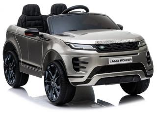 Megacar Range Rover Evoque, 2x45W, 12V 4,5Ah, strieborné lakované