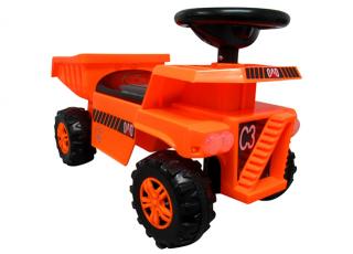 Megacar RIDER 10, 64x37x30 cm, oranžové (odrážadlo )