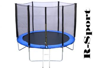 Trampolína R-SPORT 183 cm, 6 FT + ochranná sieť + rebrík (trampolína)