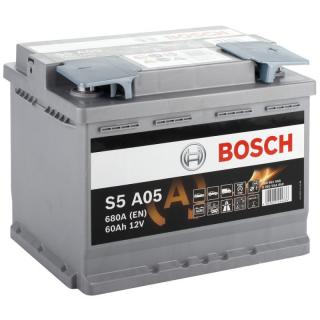 Autobatéria  BOSCH 12V, 60Ah 680A, 0092S5A050  (560901068)
