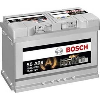 Autobatéria BOSCH 12V/70Ah 760A S5A 0092S5A080 AGM  (570901076  )