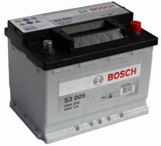Autobatéria BOSCH S3/12V, 56AH 480A - 0092S30050 (Máme naozaj Bosch)