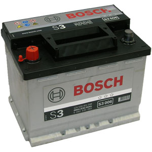 Autobatéria BOSCH S3/12V, 56AH 480A - 0092S30060 (556401048)